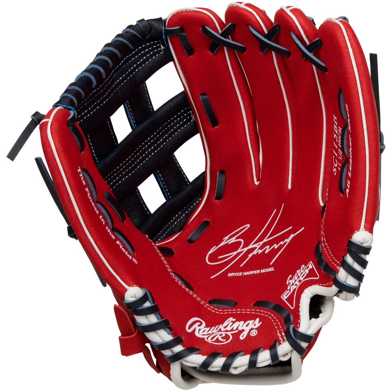 Rawlings Sure Catch Bryce Harper 11.5 Inch SC115BH Youth Baseball Glove 5 Rawlings Sure Catch Bryce Harper 11.5 Inch SC115BH Youth Baseball Glove - Image 3