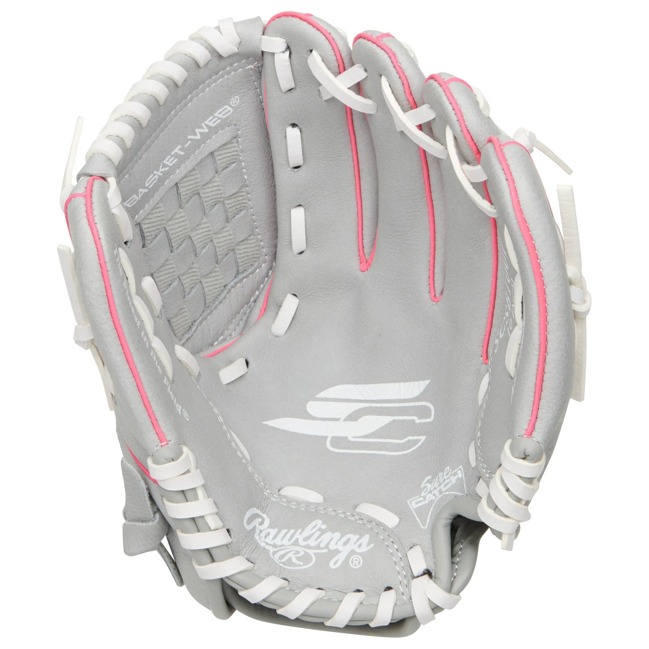 Rawlings Sure Catch Series 10 Inch SCSB100P Youth Fastpitch Softball Glove 4 Rawlings Sure Catch Series 10 Inch SCSB100P Youth Fastpitch Softball Glove - Image 2