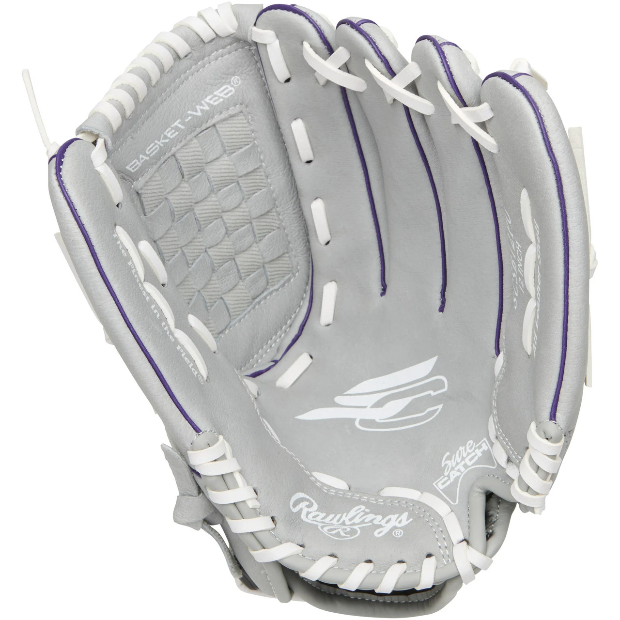 Rawlings Sure Catch Series 12 Inch SCSB12PU Youth Fastpitch Softball Glove 5 Rawlings Sure Catch Series 12 Inch SCSB12PU Youth Fastpitch Softball Glove - Image 3