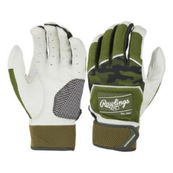 Rawlings Adult Workhorse Baseball/Softball Batting Gloves -Bp Athletics rawlings wh22bg camo 1 01 39867.1678576326