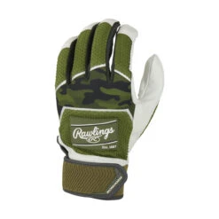 Rawlings Adult Workhorse Baseball/Softball Batting Gloves -Bp Athletics rawlings wh22bg camo 2 38511.1678576327
