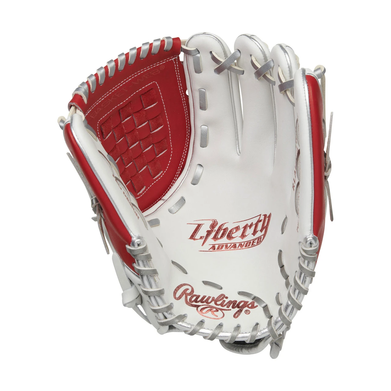 Rawlings Liberty Advanced Color 12 Inch RLA120-3WSP Fastpitch Softball Glove 4 Rawlings Liberty Advanced Color 12 Inch RLA120-3WSP Fastpitch Softball Glove - Image 2