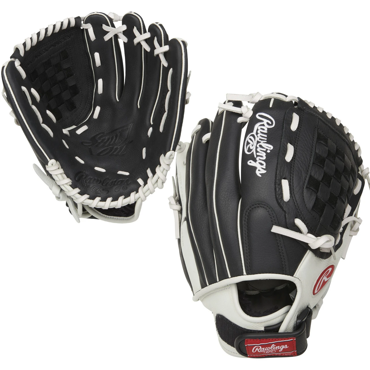 Rawlings Shut Out Series 11.5 Inch RSO115BW Fastpitch Softball Glove 3 Rawlings Shut Out Series 11.5 Inch RSO115BW Fastpitch Softball Glove