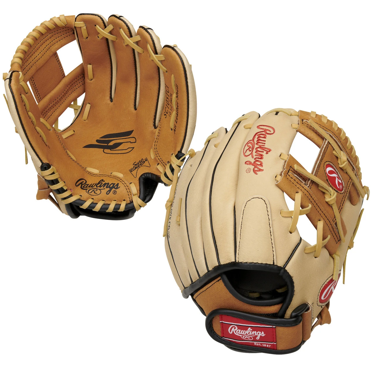 Rawlings Sure Catch 10.5 Inch SC105TCI Youth Baseball Glove 3 Rawlings Sure Catch 10.5 Inch SC105TCI Youth Baseball Glove