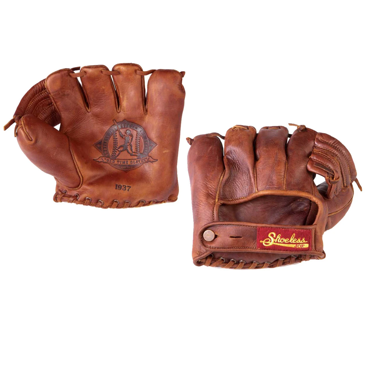 Shoeless Joe Golden Era Vintage 1937 Baseball Fielders Glove 3 Shoeless Joe Golden Era Vintage 1937 Baseball Fielders Glove