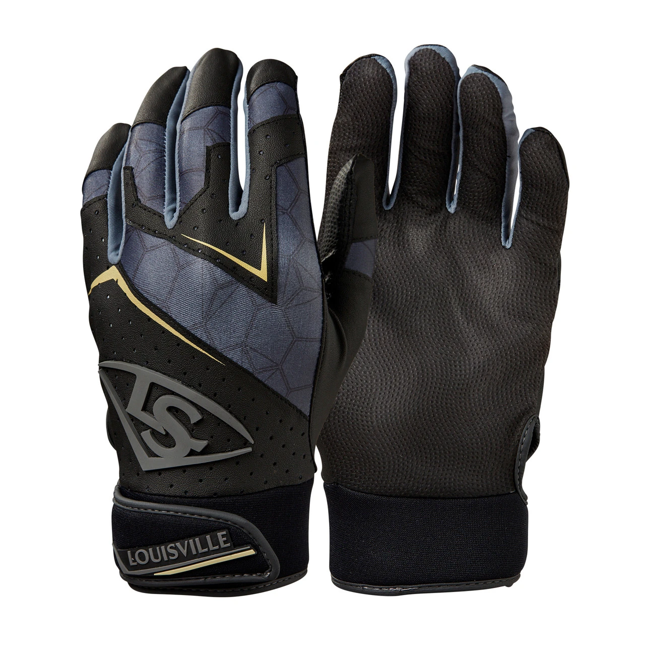 Louisville Slugger Genuine V2 Adult Baseball/Softball Batting Gloves 3 Louisville Slugger Genuine V2 Adult Baseball/Softball Batting Gloves