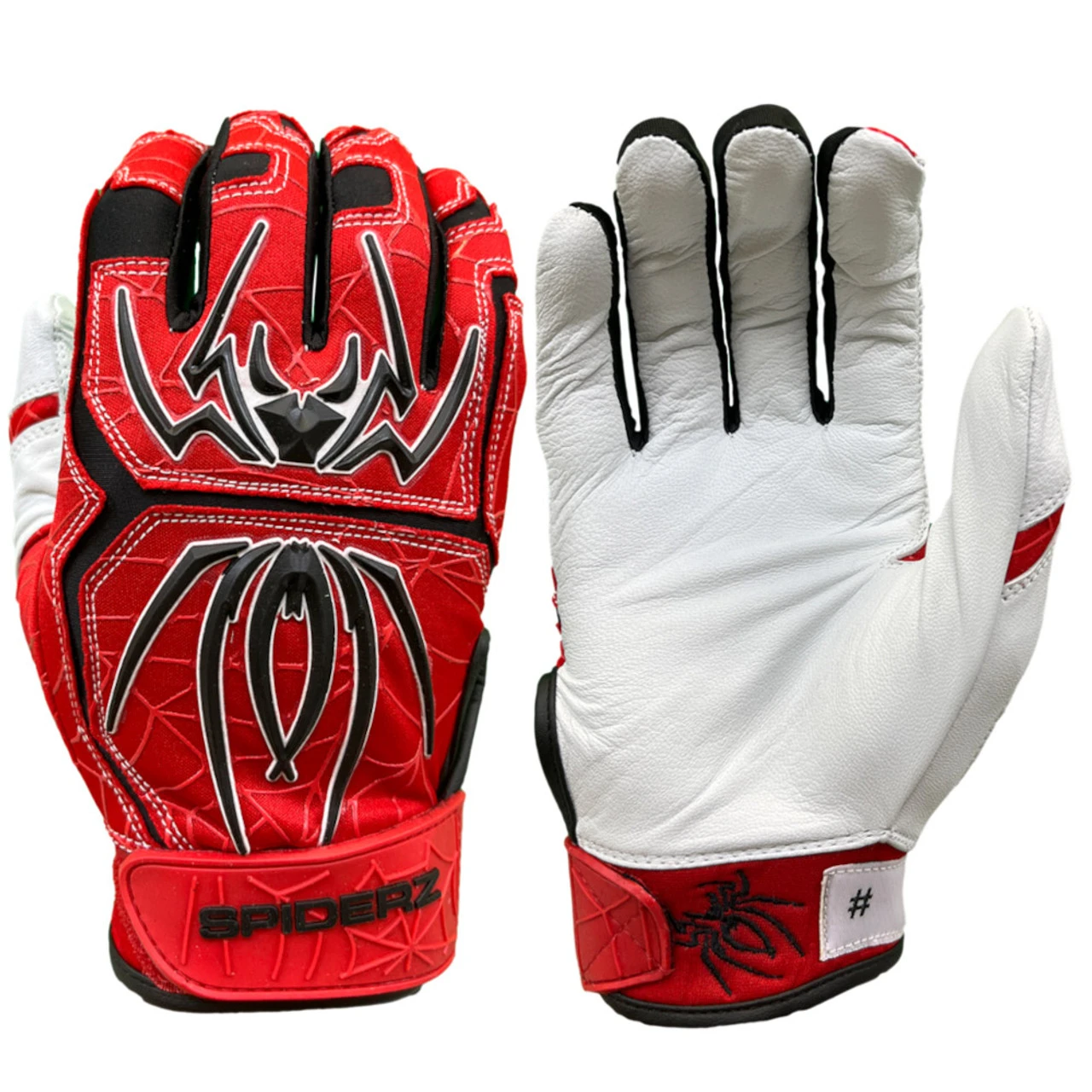 Spiderz 2022 Endite Adult Baseball/Softball Batting Gloves 7 Spiderz 2022 Endite Adult Baseball/Softball Batting Gloves - Image 5