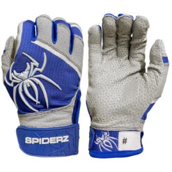 Spiderz PRO Adult Baseball/Softball Batting Gloves -Bp Athletics spiderz pro21 pnkwht 41621.1679475060