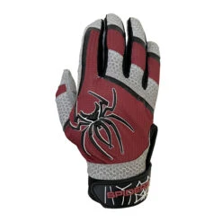 Spiderz PRO Adult Baseball/Softball Batting Gloves -Bp Athletics spiderz pro21 whtryl 63327.1679475061