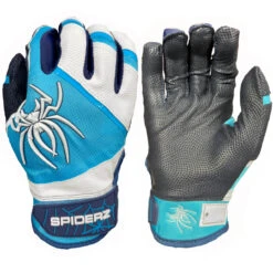 Spiderz 2023 PRO Adult Baseball/Softball Batting Gloves 10 Spiderz 2023 PRO Adult Baseball/Softball Batting Gloves -Bp Athletics spiderz pro23 whtblksil 01 12535.1679474998