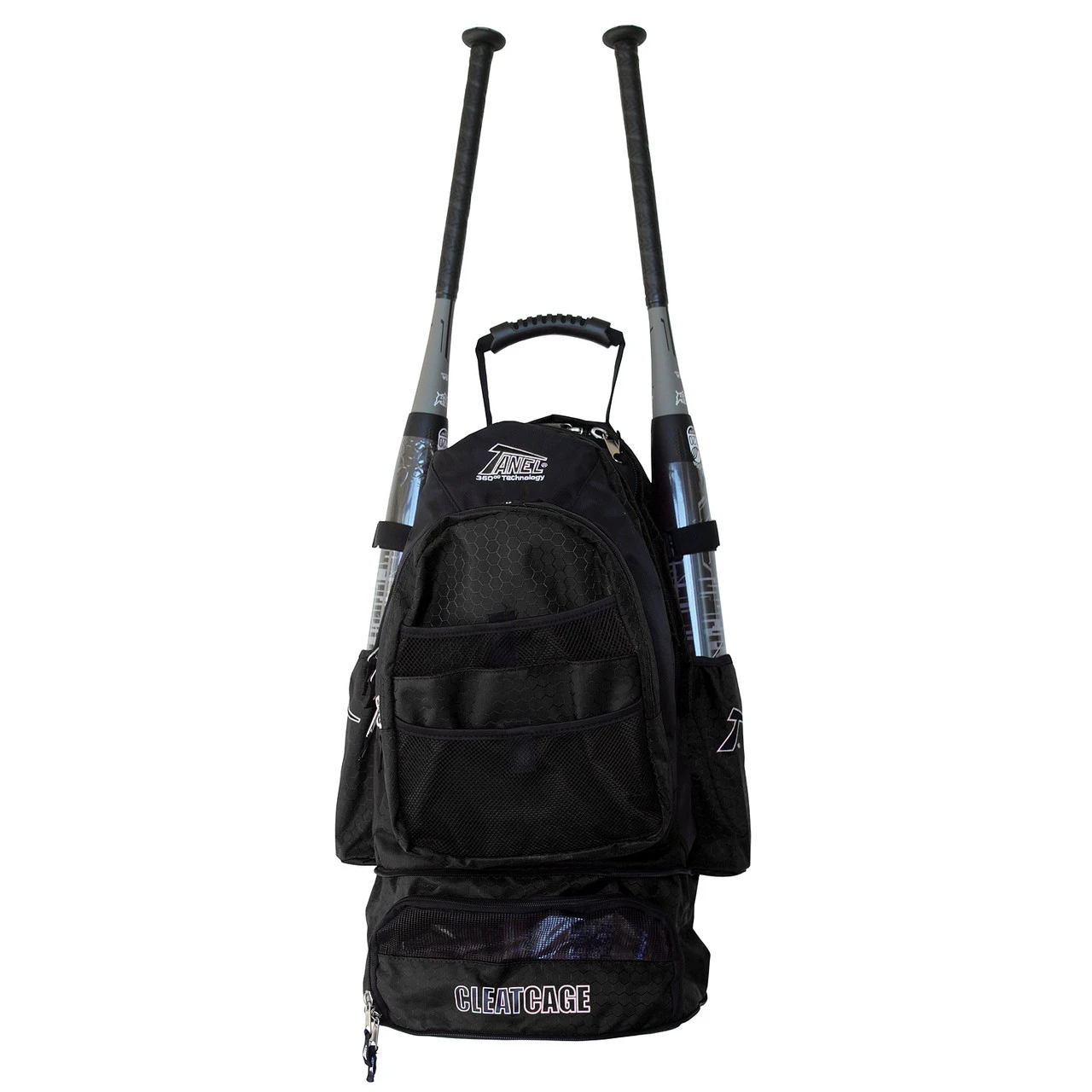 Tanel 360 Bat Pack Baseball/Softball Backpack Bag 3 Tanel 360 Bat Pack Baseball/Softball Backpack Bag