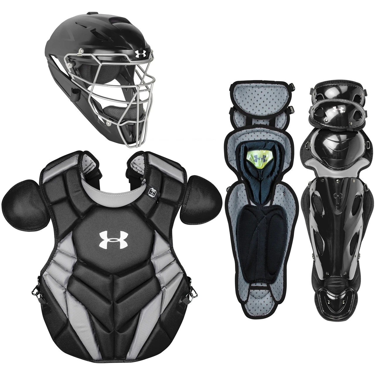 Under Armour UA Pro 4 NOCSAE Intermediate Baseball Catcher's Package 3 Under Armour UA Pro 4 NOCSAE Intermediate Baseball Catcher's Package