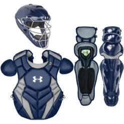 Under Armour UA Pro 4 NOCSAE Intermediate Baseball Catcher's Package 8 Under Armour UA Pro 4 NOCSAE Intermediate Baseball Catcher's Package -Bp Athletics ua uackcc4 nvy 74497.1679185161