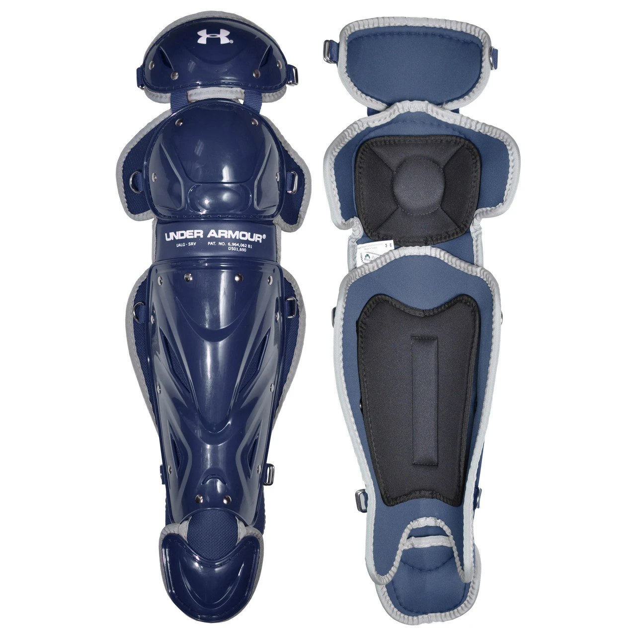 Under Armour UA Victory Intermediate 14.5 Inch Baseball Catcher's Leg Guards 4 Under Armour UA Victory Intermediate 14.5 Inch Baseball Catcher's Leg Guards - Image 2