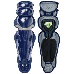 Under Armour UA Pro 4 Intermediate 14.5 Inch Baseball Catcher's Leg Guards 10 Under Armour UA Pro 4 Intermediate 14.5 Inch Baseball Catcher's Leg Guards -Bp Athletics ua ualg4 ap nvy 56455.1674125492