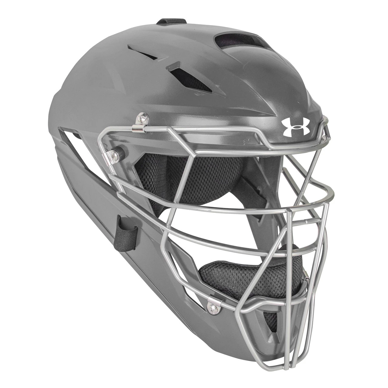 Under Armour Converge Solid Youth Baseball/Softball Catcher's Helmet 6 Under Armour Converge Solid Youth Baseball/Softball Catcher's Helmet - Image 4