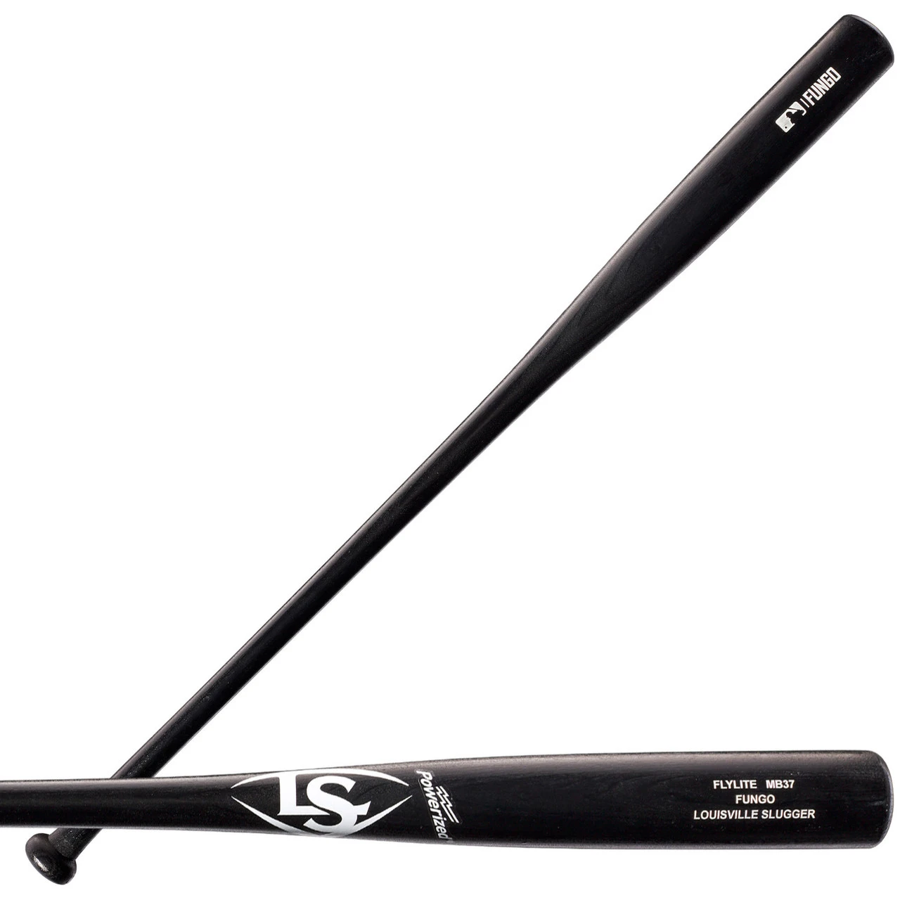 Louisville Slugger Flylite Poplar MB37 Wood Fungo Bat - Black 3 Louisville Slugger Flylite Poplar MB37 Wood Fungo Bat - Black