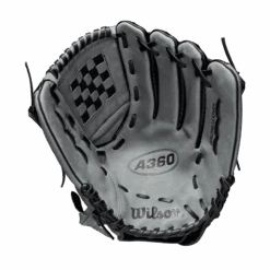 Wilson A360 Carbonlite Series 12.5 Inch Youth Baseball Glove 8 Wilson A360 Carbonlite Series 12.5 Inch Youth Baseball Glove -Bp Athletics wbw100189 1 a360 baseball 125 black grey 27155.1654285219