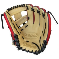Wilson 2022 A2000 Superskin Custom 11.75 Inch A21975SS22C02 Baseball Glove 8 Wilson 2022 A2000 Superskin Custom 11.75 Inch A21975SS22C02 Baseball Glove -Bp Athletics wilson a2000 custom redtangryblk 03 76681.1654285443