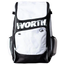 Worth WORBAG-BP Baseball/Softball Backpack Bag 15 Worth WORBAG-BP Baseball/Softball Backpack Bag -Bp Athletics worth worbag bp wht 01 51540.1672444749