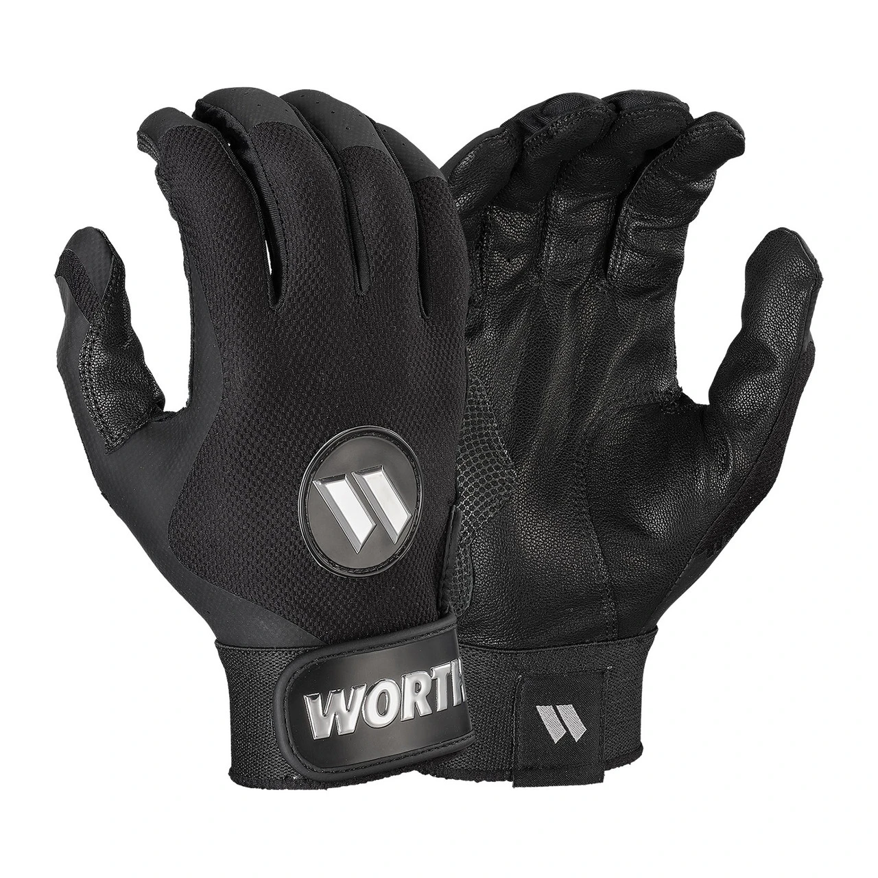 Worth Pro Series Adult Slowpitch Softball Batting Gloves 3 Worth Pro Series Adult Slowpitch Softball Batting Gloves