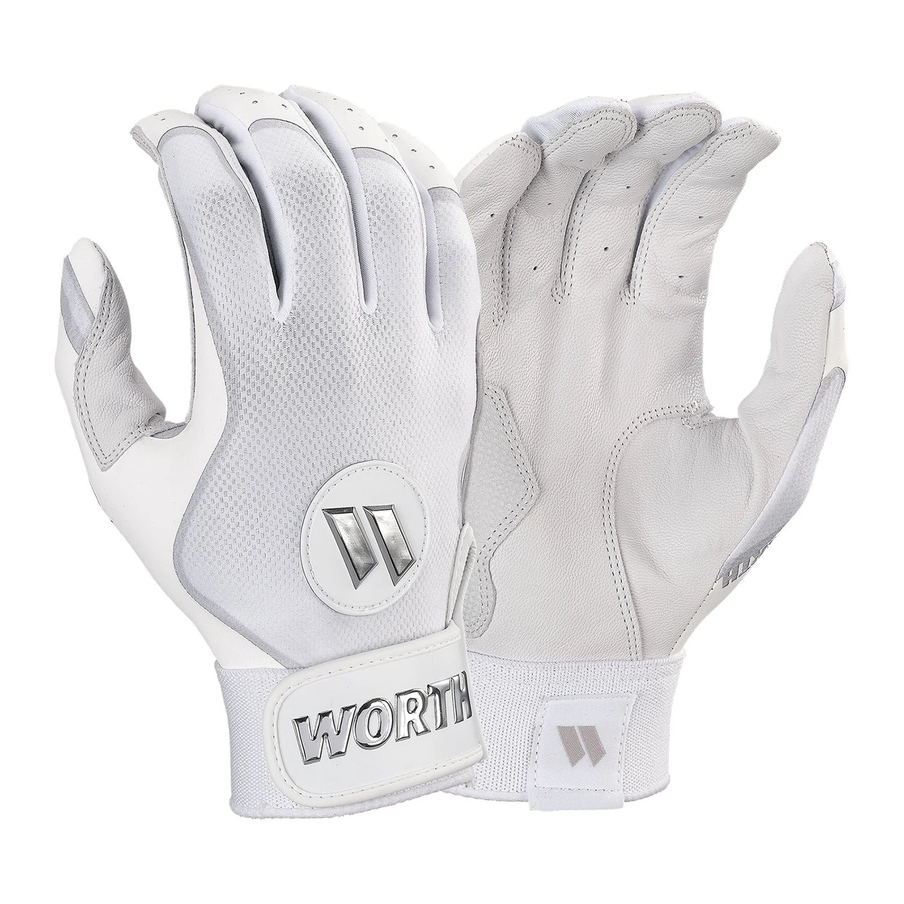 Worth Pro Series Adult Slowpitch Softball Batting Gloves 7 Worth Pro Series Adult Slowpitch Softball Batting Gloves - Image 5